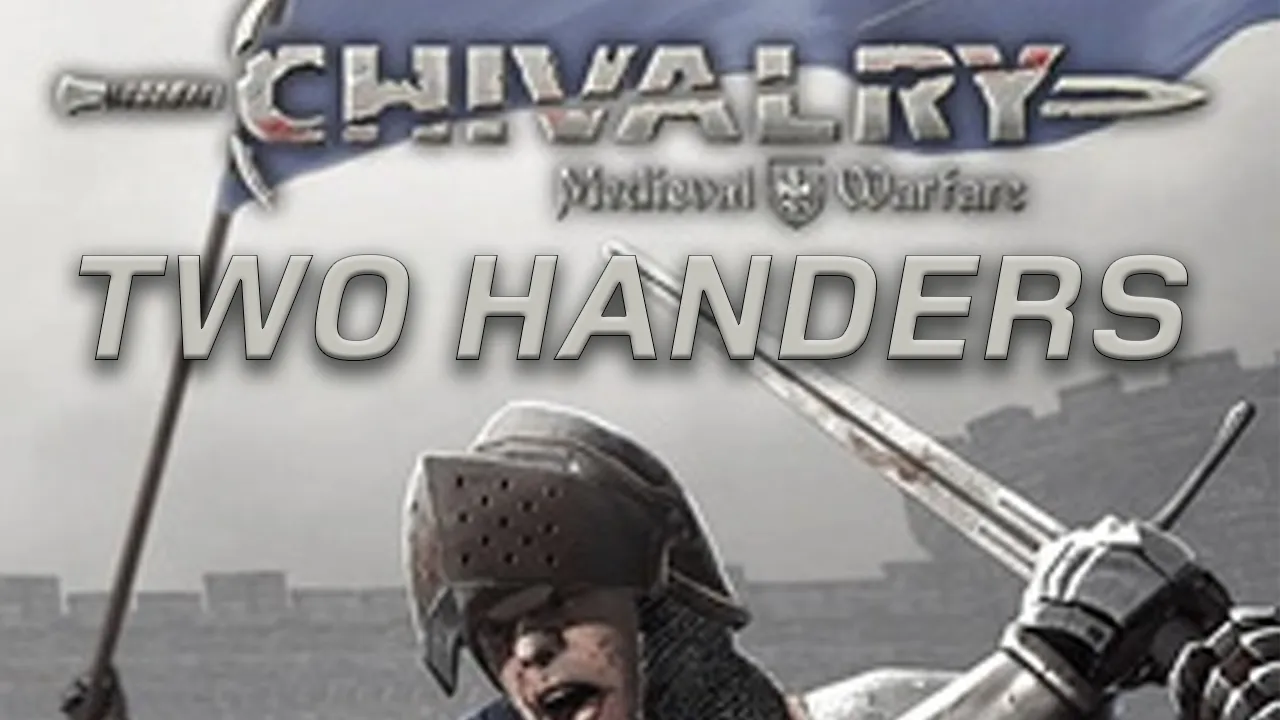 A lineup of Chivalry two-handed weapons ported into Hellsplit Arena.